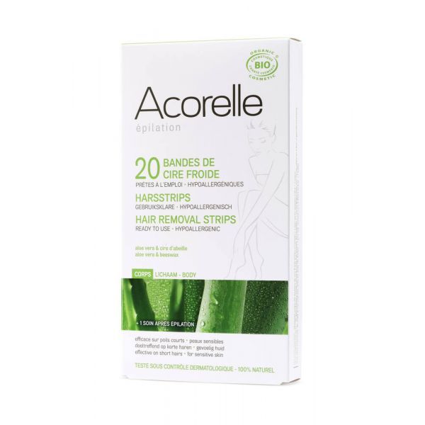 Acorelle Bandes épilation corps - 10 x 2
