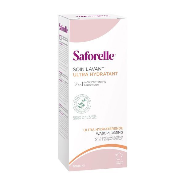 Saforelle Soin Lavant Ultra Hydratant - Ancienne Formule Gel Fl Pomp 500 Ml 1