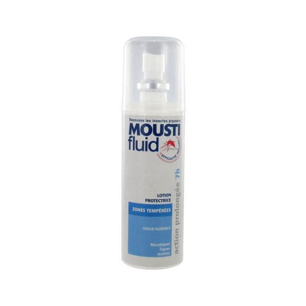 Moustifluid Zones Temperees Lotion Protectrice Flacon 100 Ml Bt 1