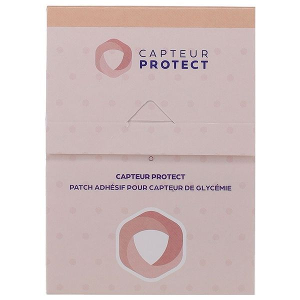 CAPTEUR PROTECT Patch adhésif capteurs de glycémie Freestyle Libre et Simplera, beige, bt 4
