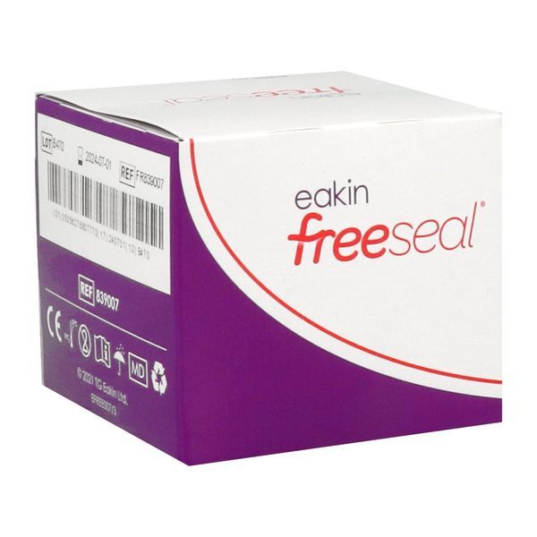 EAKIN FREESEAL Protecteur cutané péristomial fin et absorbant, pour poche vidable convexe, bt 10