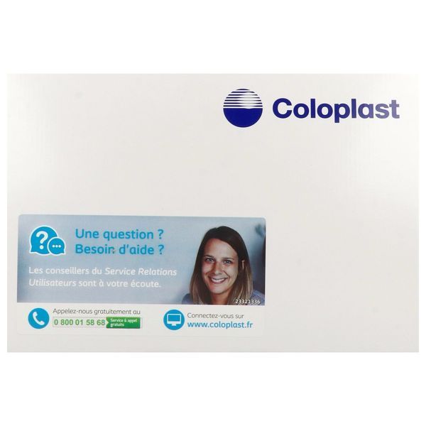 ALTERNA PLUS MICRO POCHE URO Poche vidangeable, système 2 pièces, diamètre 50 mm (ref. 14205), bt 30