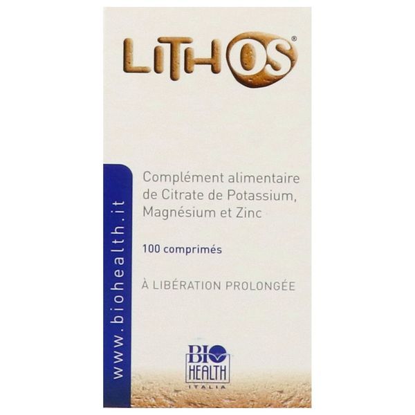 LITHOS FORMULE RETARD Comprimé, complément alimentaire à base de citrate de potassium et magnésium, fl 100