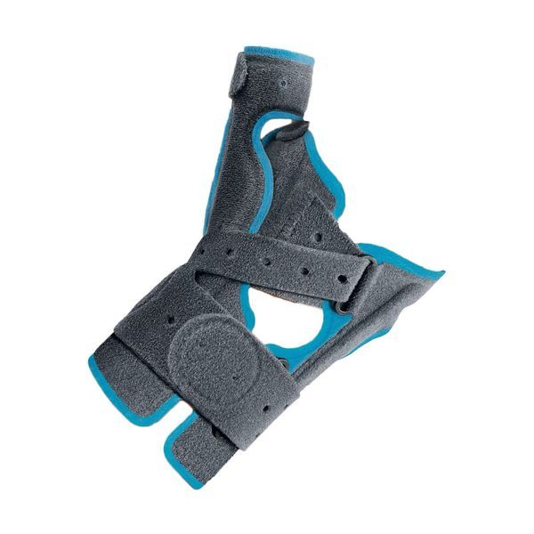 Orliman Manutec Soft Attelle De Poignet Pouce Ambidextre - Grise Bleue 14-18 Cm T1 1