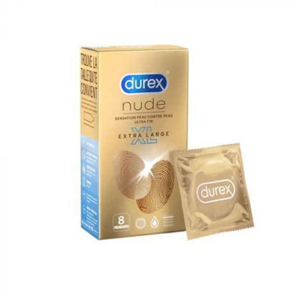 DUREX NUDE XL X8