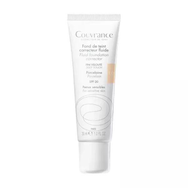 Avene Couvrance Fond De Teint Creme Tube 30 Ml Porcelaine 1