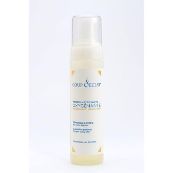 COUP D'ECLAT MOUSSE NETTOYANTE OXYGENANTE Mousse nettoyante oxygénante, fl 200 ml