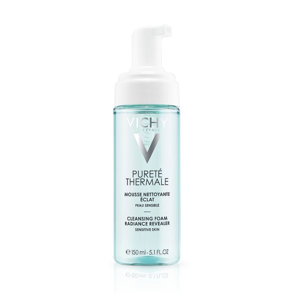 VICHY PURETE THERMALE EAU MOUSSANTE Mousse nettoyante éclat, fl 150 ml
