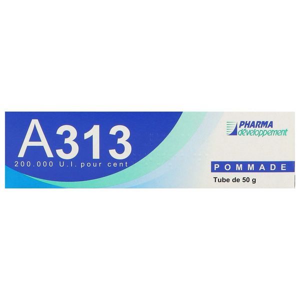 A 313 Pommade dermique 200 000 UI, tube 50 g