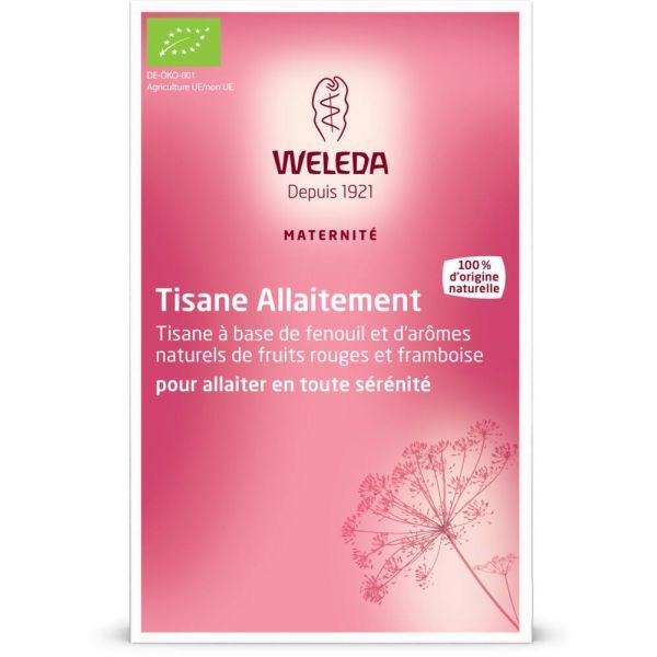 Weleda Tisane Allaitement Fruits rouges - 20 sachets de 2 g