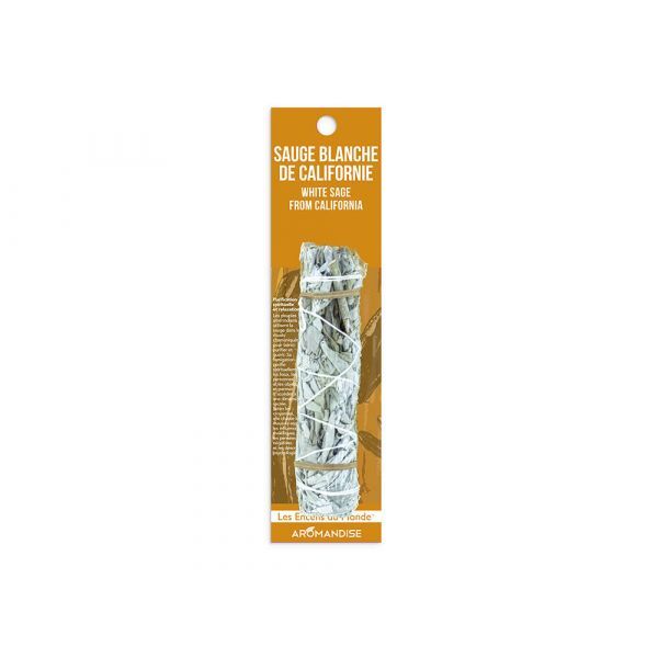 Aromandise Tresse sauge blanche Californie - 13 x 3,5 cm