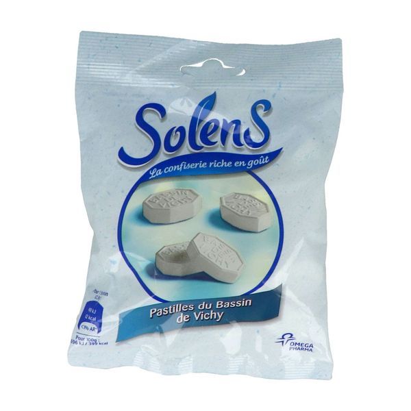 SOLENS SUCRES CUITS Pastille Vichy, sachet 110 g