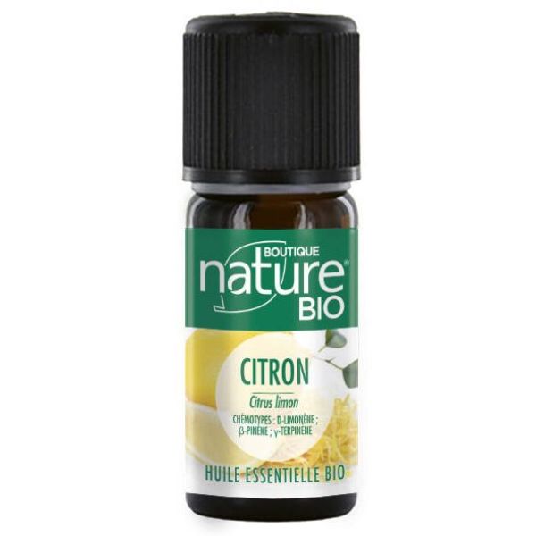 Boutique Nature HE Citron zeste BIO (Citrus limon) - 10 ml