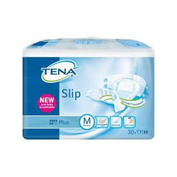 TENA SLIP PLUS MEDIUM sachet 30 unités (ref 710630)