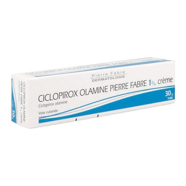 CICLOPIROX OLAMINE PIERRE FABRE Crème 1 %, tube 30 g
