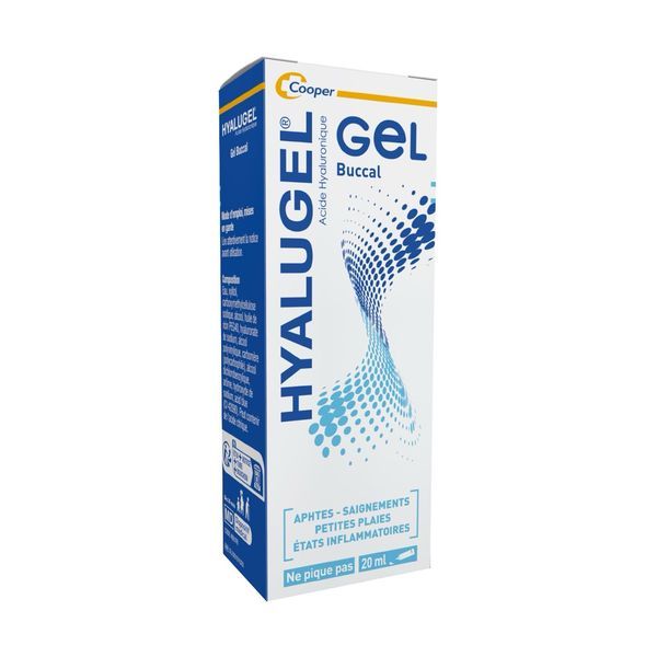 Hyalugel, gel buccal, tube de 20 ml