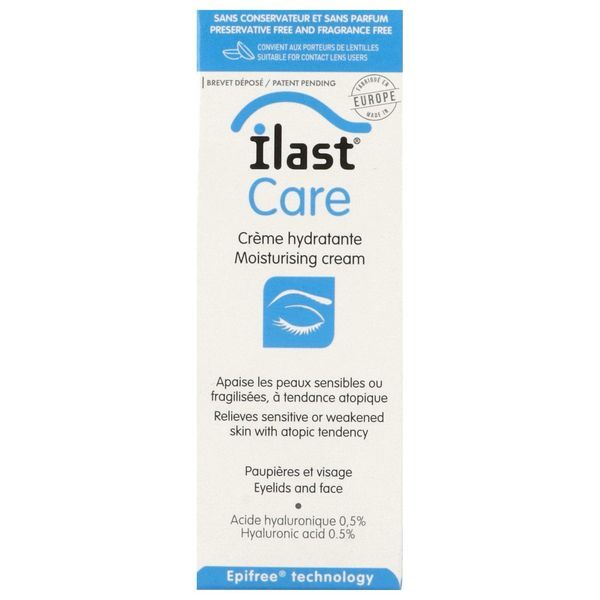 ILAST CARE CREME HYDRATANTE Crème à l'acide hyaluronique 0,5 %, fl 30 ml