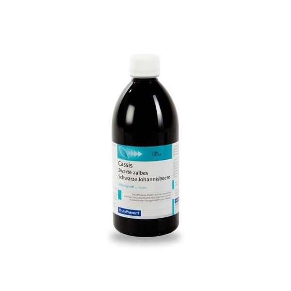 Extrait Plantes Fraiches Standardisees En Sol.Glycerinee Cassis Extr Fluid Fl P-Et 500 Ml 1