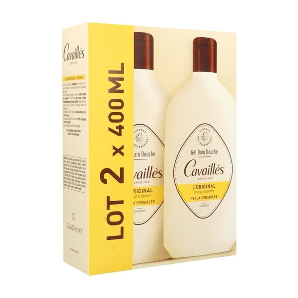 ROGE CAVAILLES L'ORIGINAL GEL BAIN DOUCHE Gel bain douche, fl 400 ml x 2