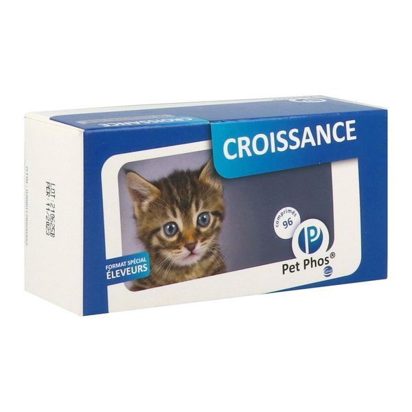 Pet-Phos Croissance Chat Comprime 96