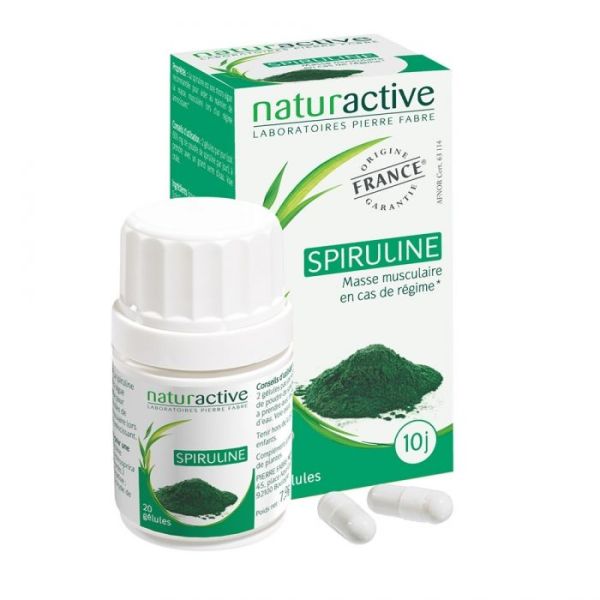 Naturactive Spiruline 20 Gelules