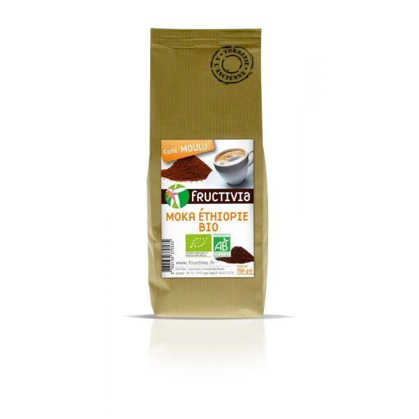 Fructivia Moka d'Ethiopie Bio - sachet 250 g