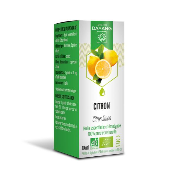 Dayang HE Citron BIO - flacon 10 ml