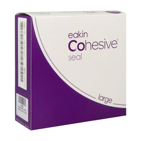 EAKIN COHESIVE Protecteur cutané péristomial, à usage unique, large, (ref. FR-839001), bt 20