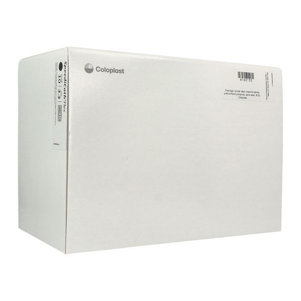 SPEEDICATH FLEX Sonde vésicale souple autolubrifiée, droite, nélaton, homme, format poche, CH 10, noir (ref. 289100), bt 30