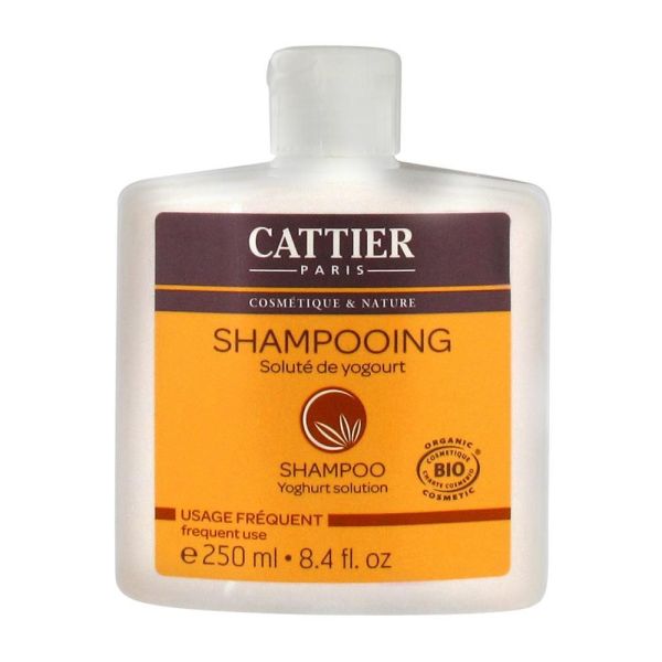 Cattier Shampoing Lait d'avoine (Ex soluté de yogourt) BIO - flacon 250 ml