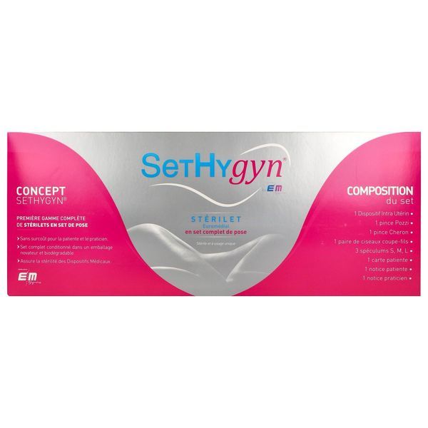 Euromedial Novaplus T380 Cu Kit De Pose Sterilet Mini 1