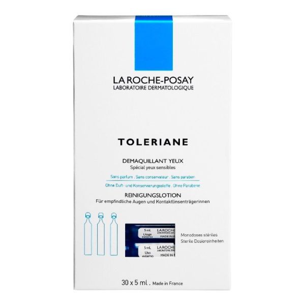 Toleriane Solution Demaquillante Yeux Sol Unidos 5 Ml Bt 30