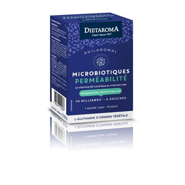 Dietaroma Philaromal microbiotiques perméabilité - 15 sachets