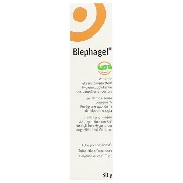 BLEPHAGEL Gel doux nettoyant pour les paupières, tube 30 g