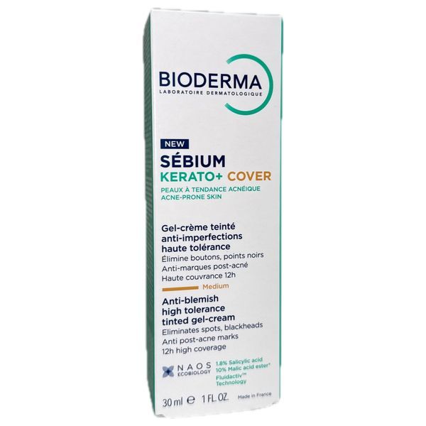 Bioderma Sebium Kerato+ Cover Medium 30Ml