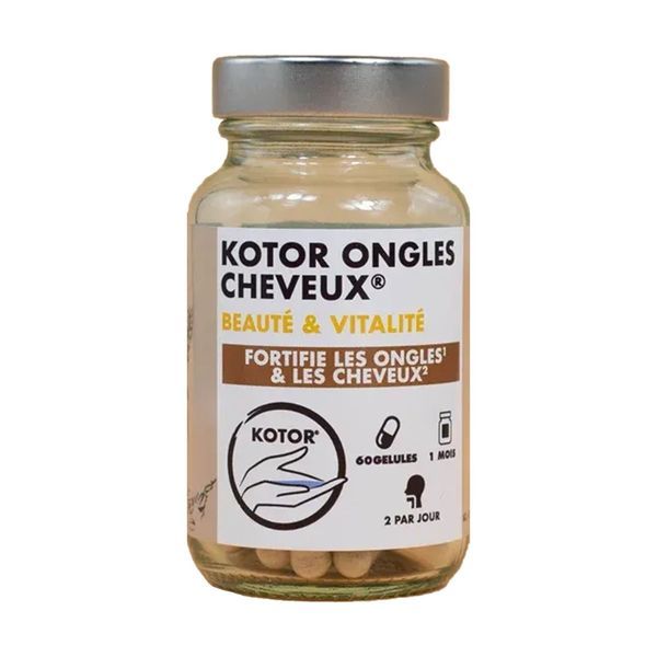 KOTOR ONGLES ET CHEVEUX GELULE PILULIER 60
