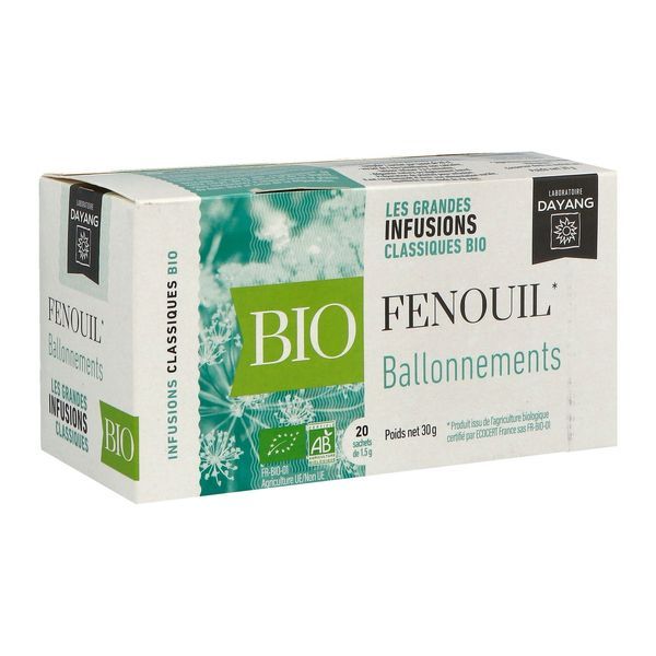 Dayang Fenouil BIO - 20 infusettes