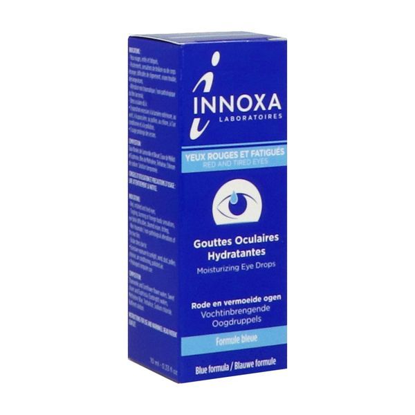 INNOXA GOUTTES OCULAIRES HYDRATANTE FORMULE BLEUE LIQUIDE FLACON 10 ML 1