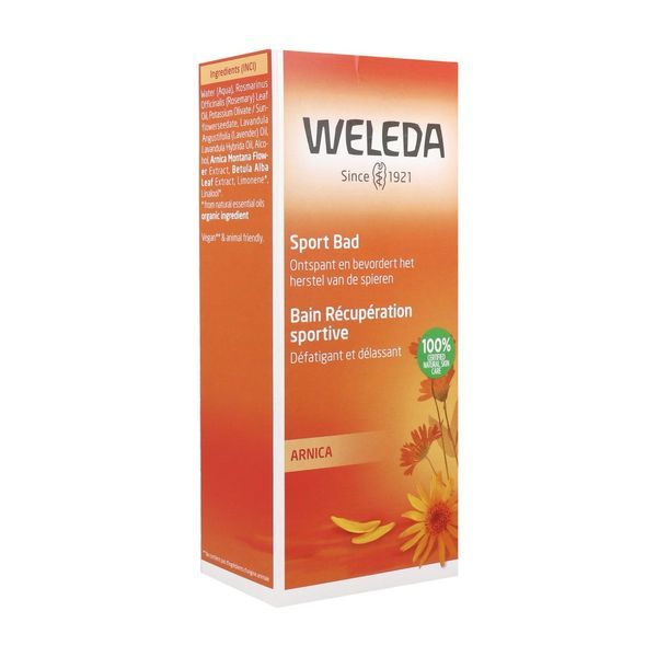 Weleda Bain récupération sportive à l'Arnica - 200 ml