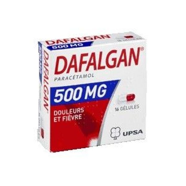 DAFALGAN 500 mg (paracétamol) gélules B/16