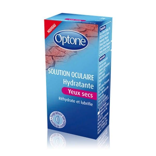 Optone Solution Hydratante Yeux Secs Goutte Flacon 10 Ml 1