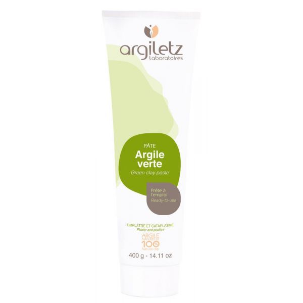 Argiletz Tube argile verte prête à l'emploi - 400 g