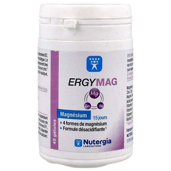 Nutergia - Ergymag - 45 gélules