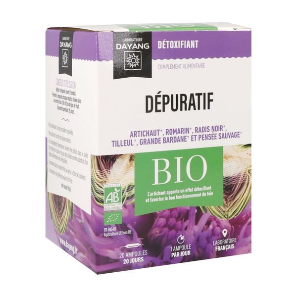 Dayang Dépuratif BIO - 20 ampoules