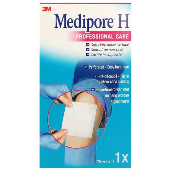 Medipore Predecoupe Multi-Extensible 100Mm*5M Sparadrap 1