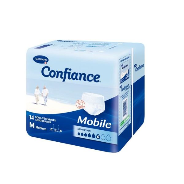 Slip Confiance Mobile Absorption 6 M - Sachet 14