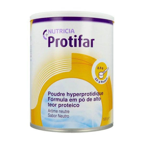 PROTIFAR Denrée alimentaire destinée à des fins médicales spéciales, arôme neutre, bt 500 g