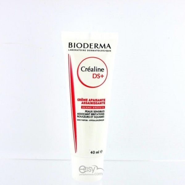 Crealine Ds+ Creme Apaisante Assainissante Tube 40 Ml 1