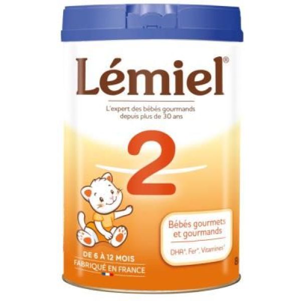 Lemiel 2 Age Lait Pdr Bt 800 G 1