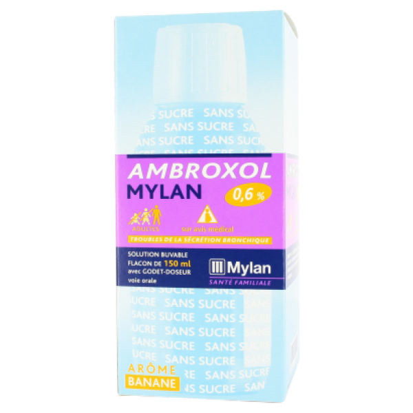 Ambroxol Viatris Conseil 0,6 % Solution Buvable B/150